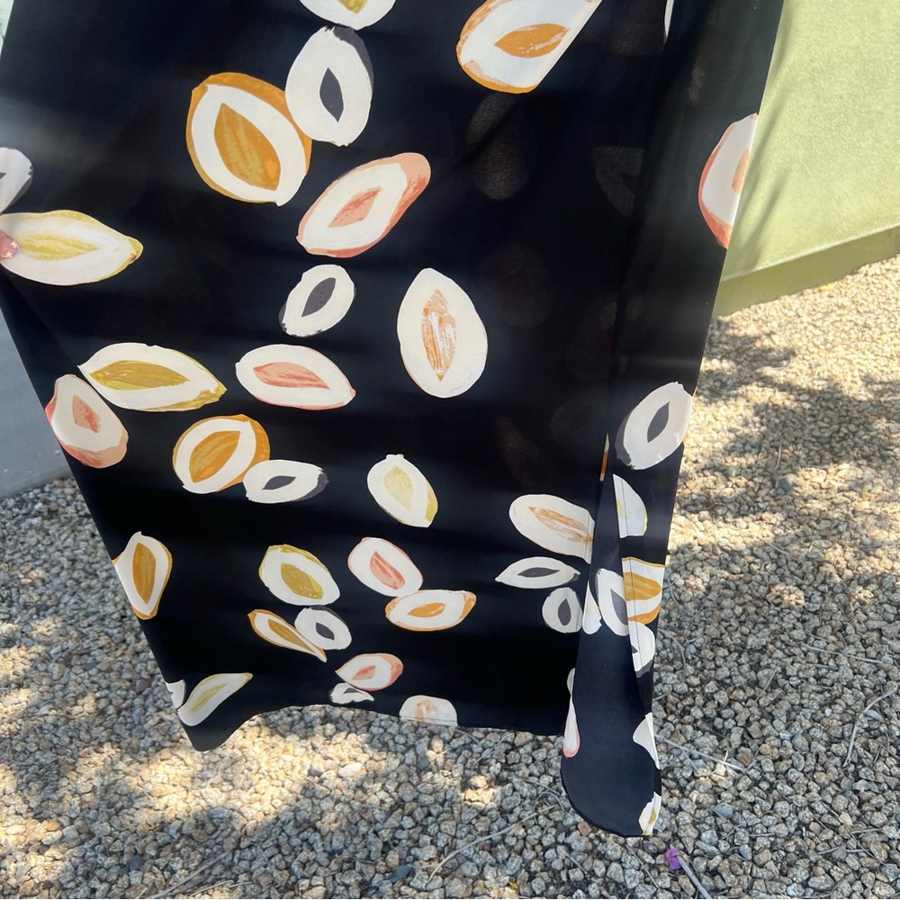 Nic & Zoe Black Papya Print Dress Size: XL - Picture 9 of 9